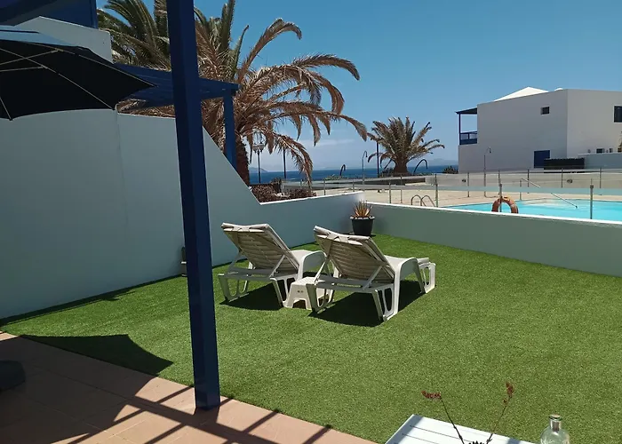 Duplex Con Piscina En 1ª Linea De Mar. Super Vistas بلايا بلانكا